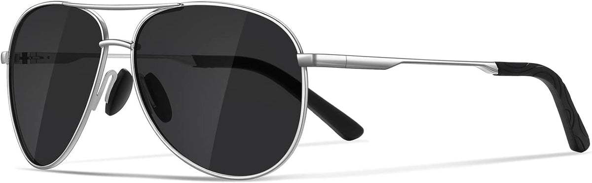Sunglasses Men Polarized Aviator Sunglasses for Men Women Fishing Driving Sun glasses Metal Frame UV400 Protection