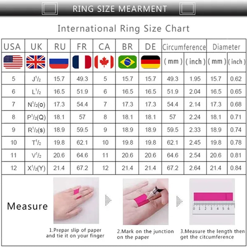2pcs 100% Original 925 Silver Wedding Band Rings Princess Cut Zirconia Diamond Rings Set for Elegant Women Bridal Lover Rings Gifts Size5-11