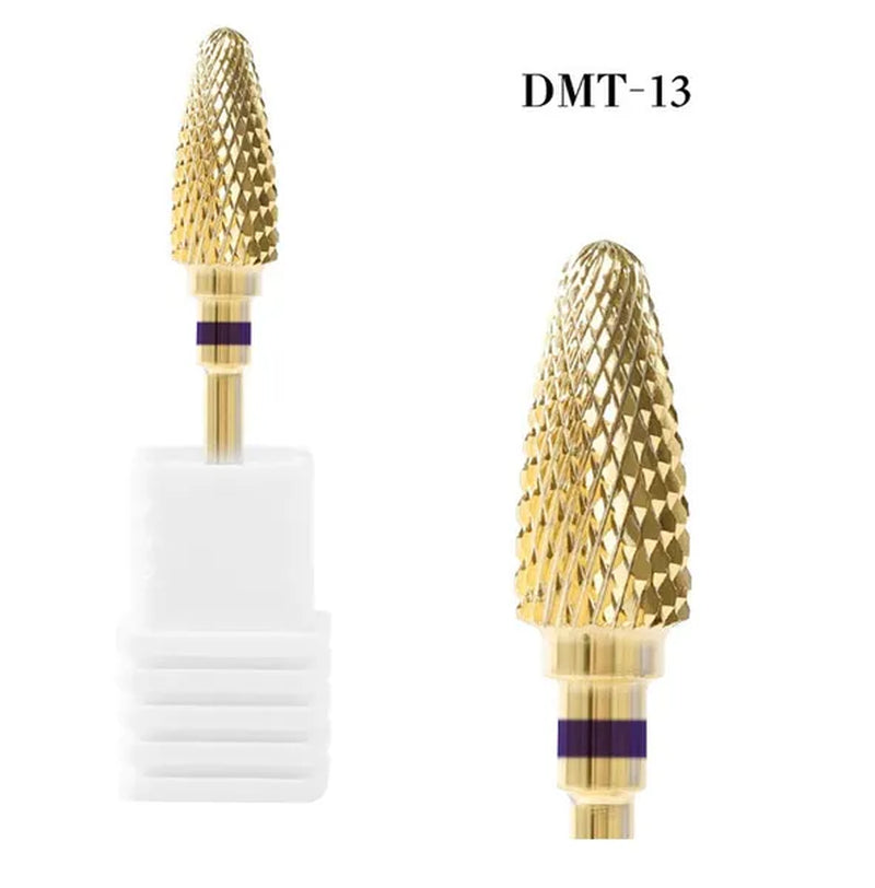 Tungsten Diamond Milling Cutter Nail Art Drill Bit for Manicure Nail Files Electric Rotary Mills Nail Gel Remove Grinder