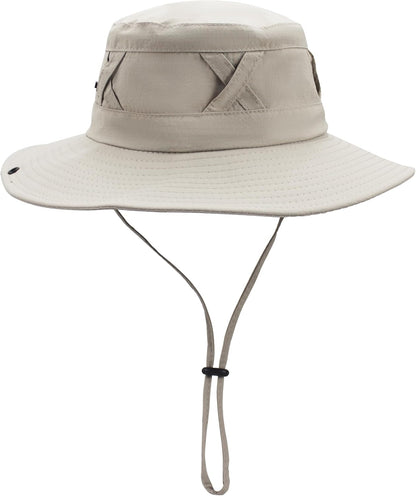 Sun Hats for Women Men UV Protection Summer Hat Wide Brim Packable UPF50 Cowboy Hat Hiking Fishing Hats