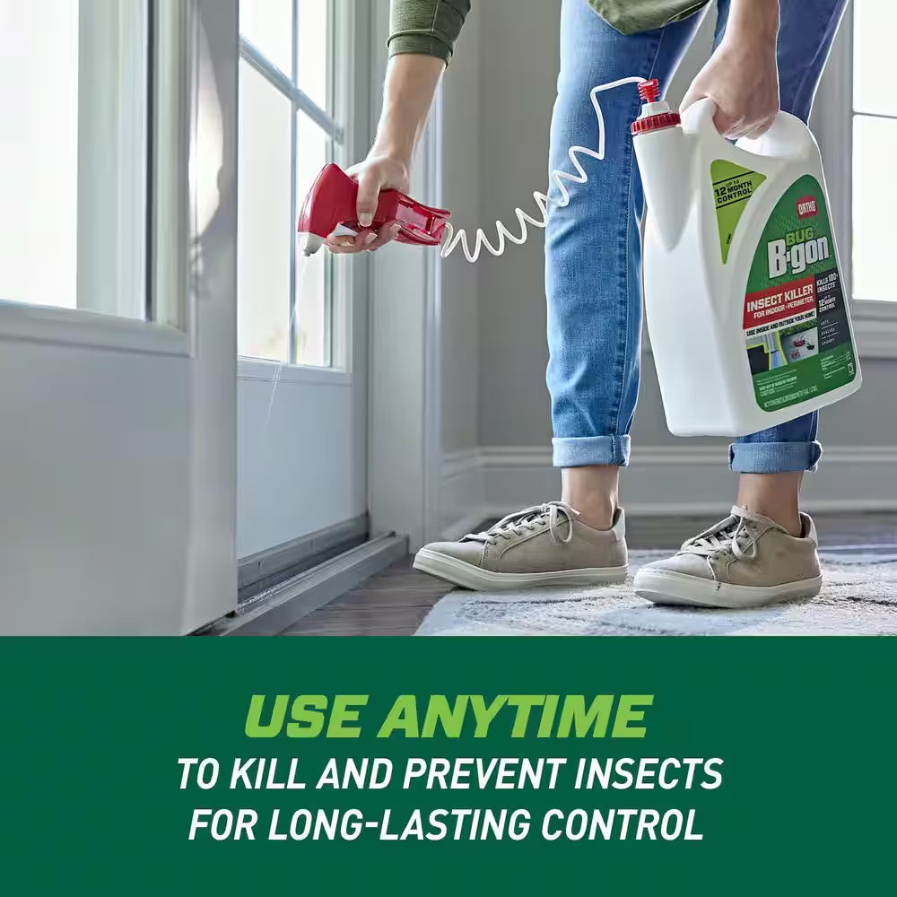 Bug B-Gon 1 Gal. Insect Killer for Indoor plus Perimeter1 with Trigger Sprayer