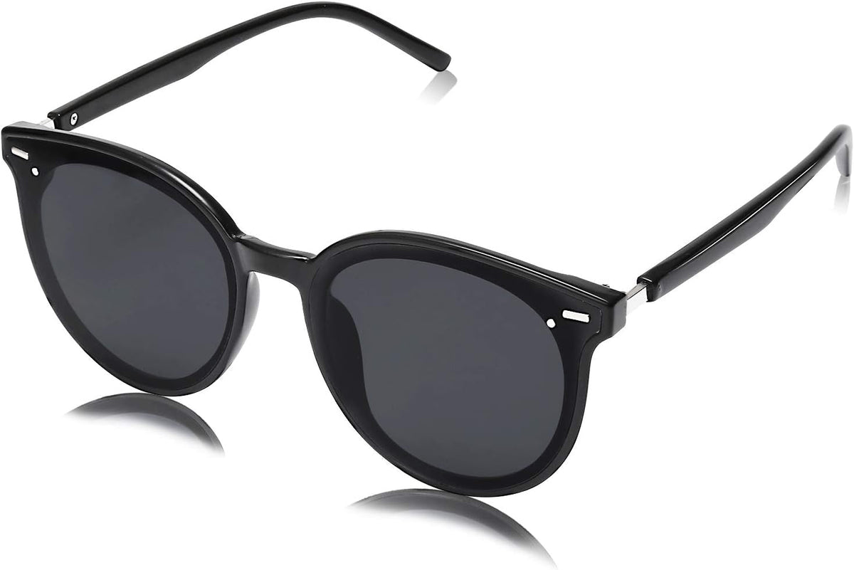 Sunglasses Womens Trendy 2024 Classic Round Retro Vintage Shades Large Frame Sunnies SJ2067