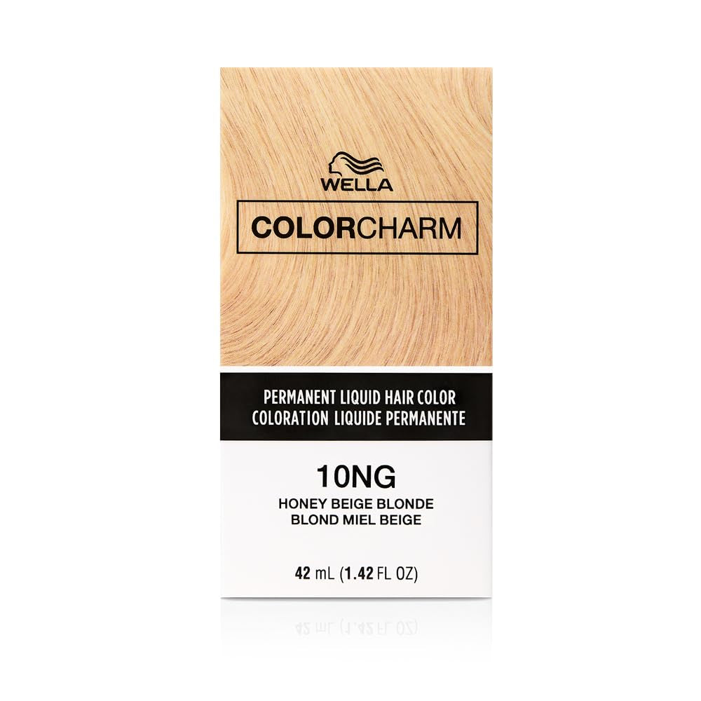 WELLA Color Charm Permanent Liquid Hair Color for Gray Coverage, Natural Light Blonde