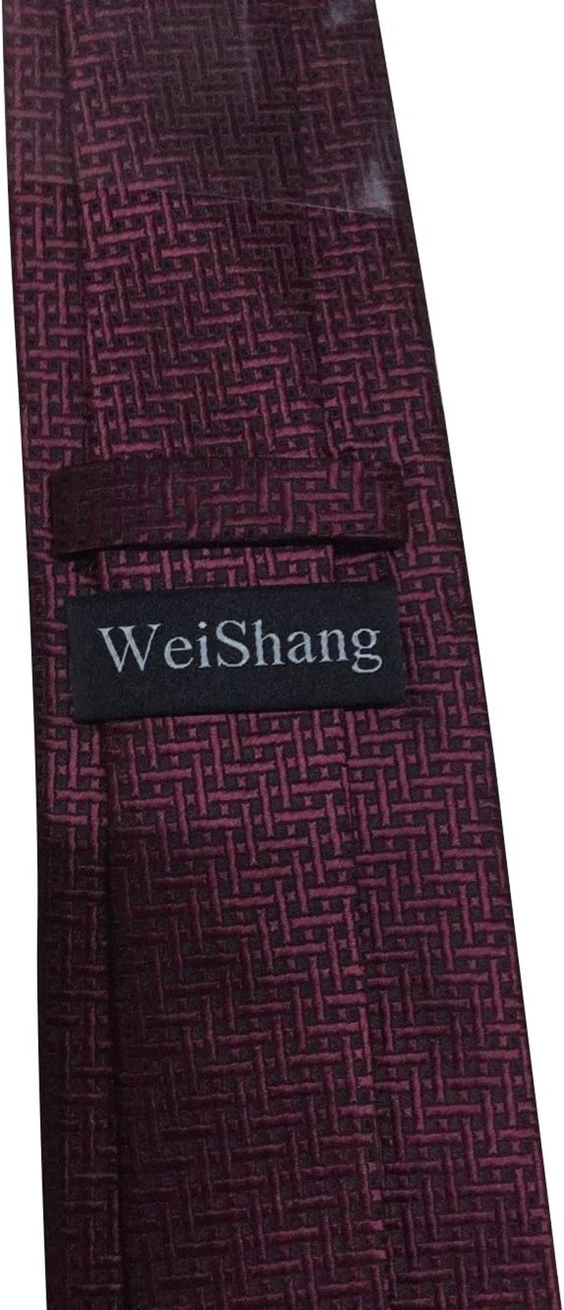 Lot 6 PCS Classic Men'S Silk Tie Necktie Woven JACQUARD Neck Ties