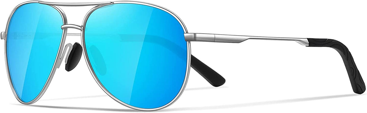 Sunglasses Men Polarized Aviator Sunglasses for Men Women Fishing Driving Sun glasses Metal Frame UV400 Protection