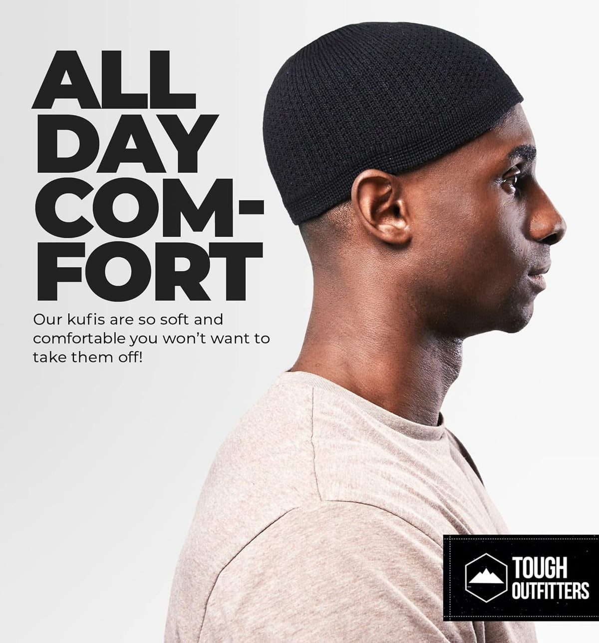 Kufi Hat - Kufi Hats for Men Muslim, Turkish Kufi Cap