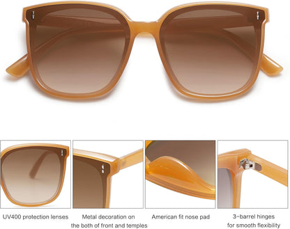 Trendy Oversized Sunglasses for Women and Men