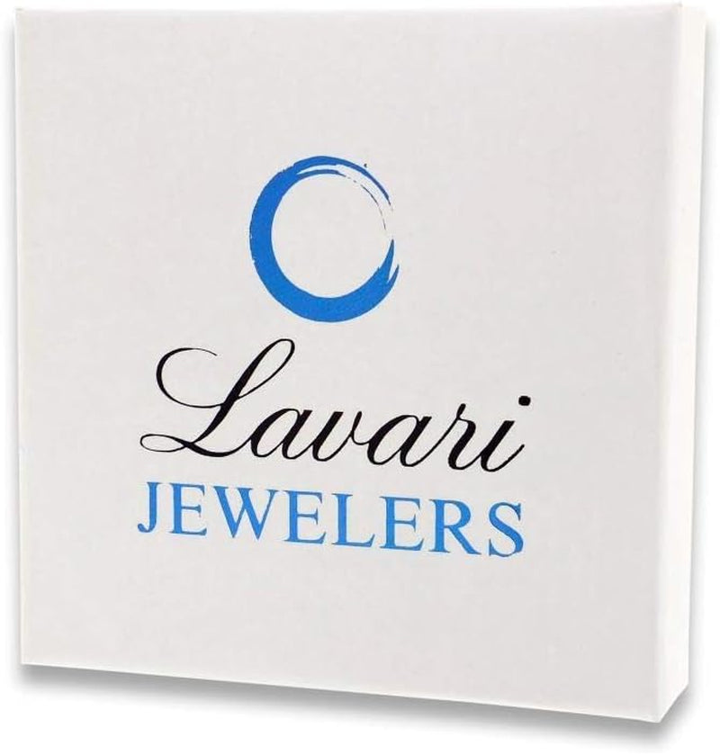 Lavari - Heart Gemstone and Diamond Sterling Silver Cross Pendant 18"…