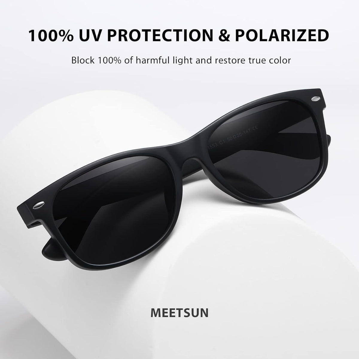 Polarized Sunglasses for Men Women Classic Retro Sun Glasses for Driving UV Protection