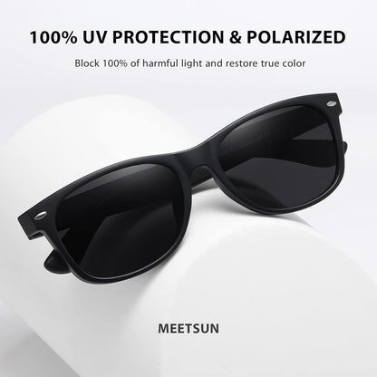 Polarized Sunglasses for Men Women Classic Retro Sun Glasses for Driving UV Protection
