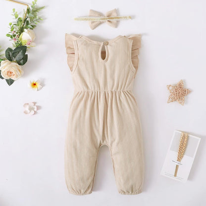 Newborn Baby Girl Clothes One Piece Jumpsuits Clothes Short Sleeve Rompers Summer Clothes for Baby