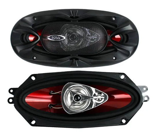 Boss CH4330 4"X10" 3-Way 400W Full-Range Chaos Exxtreme Car Audio Speakers