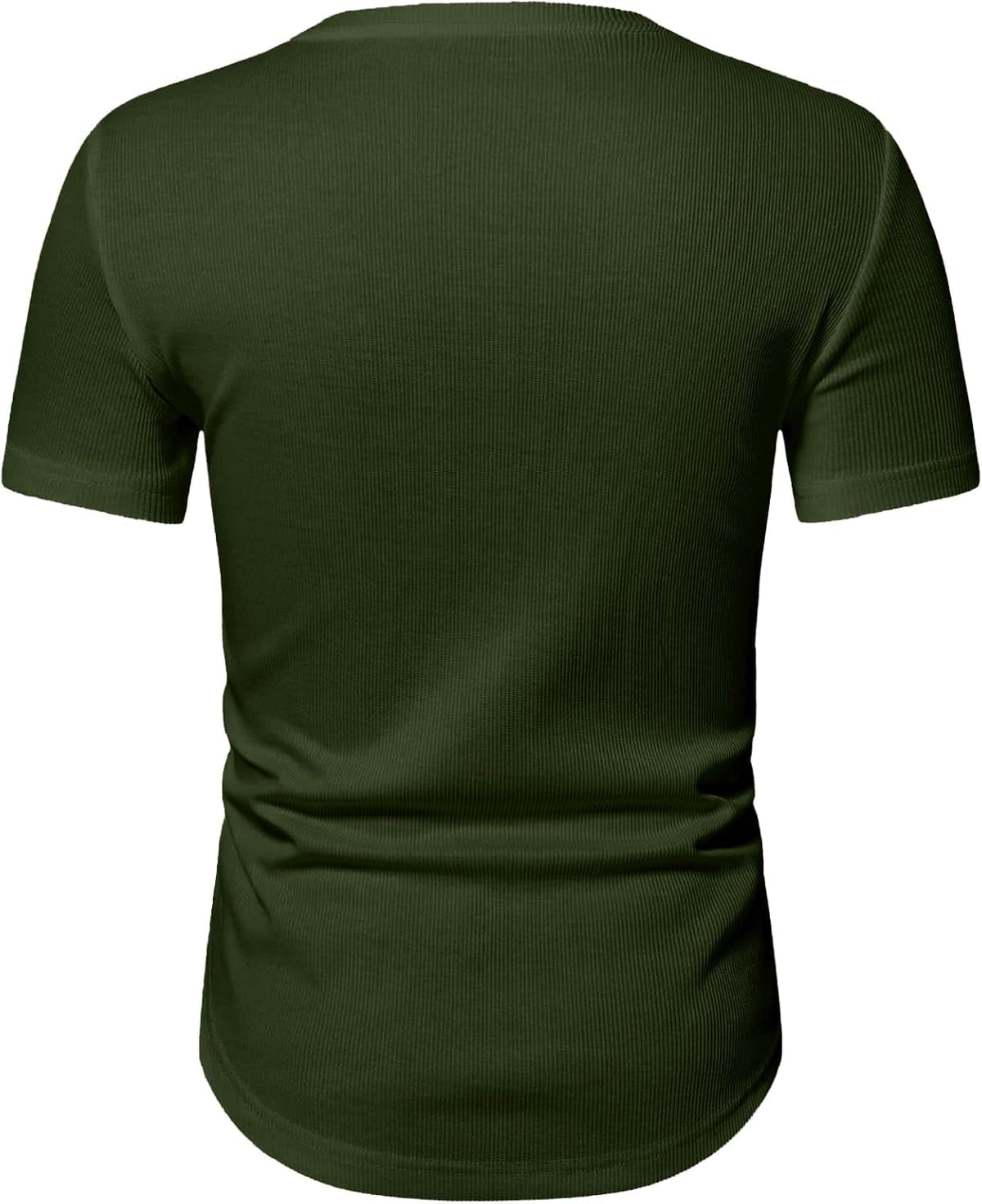 Mens Muscle T Shirts V Neck Short Sleeve Henley Shirt Hipster Longline Gym Workout Athletic Tee Shirts