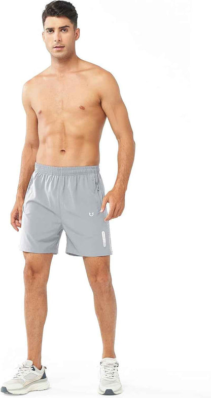Men'S Athletic Running Shorts Quick Dry Workout Shorts 7"/ 5"/ 9" Lightweight Sports Gym Basketball Shorts Hiking