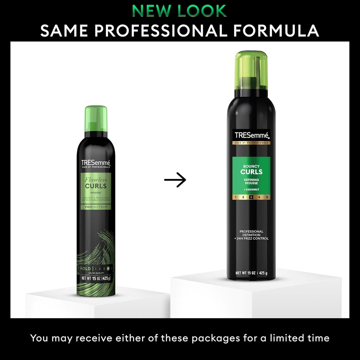 Flawless Curls Nourishing Mousse with Coconut and Avocado Oil 15 Oz