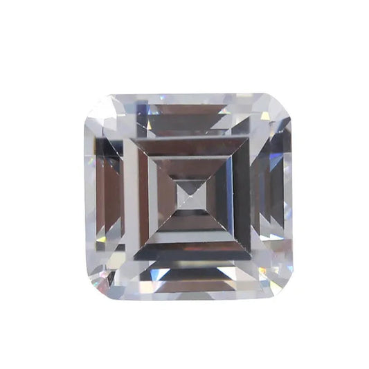 8.0Ct Loose Gem Jewelry Cubic Zirconia Stone Jewelry Making Gemstone AAAA Grade VVS Size 10Mm/1Pcs