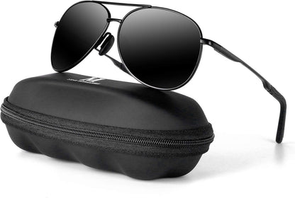 Aviator Sunglasses for Men Polarized Women UV Protection Lightweight Driving Fishing Sports Unisex Glasses MX208