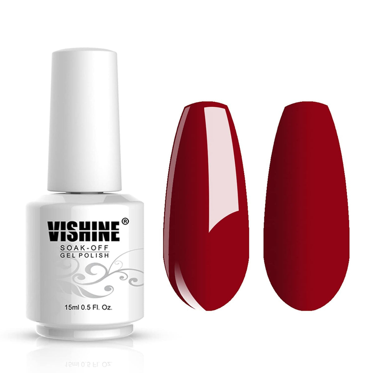 Nail Salon UV Manicure Polish Soak Off Gel Polish Nail Art Glitter White Smoke(788)