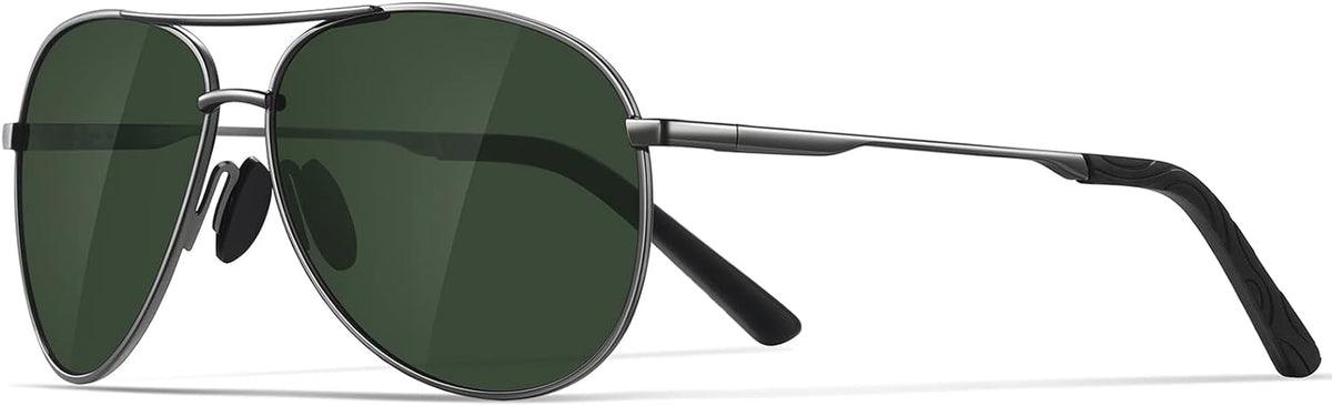 Sunglasses Men Polarized Aviator Sunglasses for Men Women Fishing Driving Sun glasses Metal Frame UV400 Protection