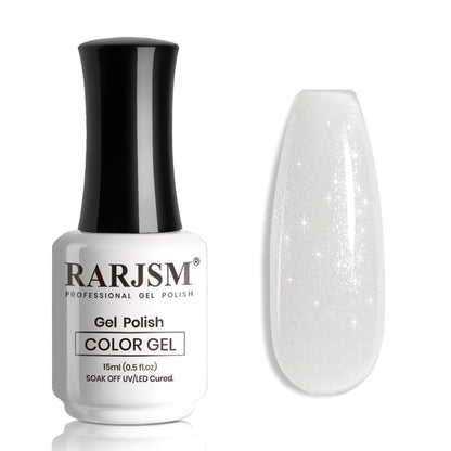 Nude Hot Pink Iridescent Gel Nail Polish Sheer Bright Neon Pink Glitter Jelly Gel Polish Neutral Shimmery Summer Color Sparkle Rainbow Pigment Gel 15ml Soak off Cured Need for Home Salon DIY