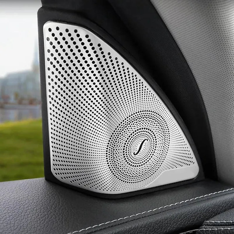 Car Audio Speaker Cover Trim Door Loudspeaker Cover Trim Car Accessories Interior for Mercedes Benz E/C/GLC Class W213 W205 X253