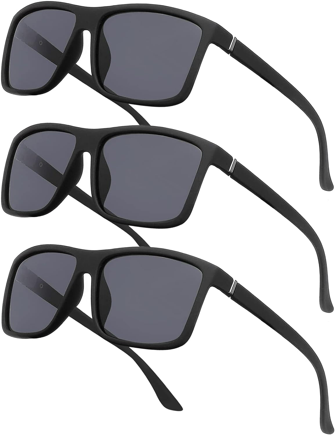 Men's Sports Polarized Sunglasses Square Frame Glasses NP1007