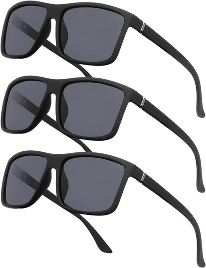 Men's Sports Polarized Sunglasses Square Frame Glasses NP1007