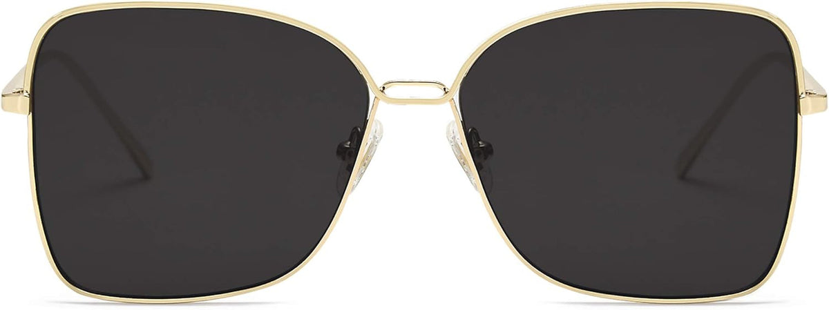 Classic Trendy Square Oversized Sunglasses Womens Mens UV400 Big Large Designer Shades SJ1082