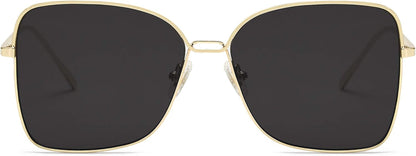Classic Trendy Square Oversized Sunglasses Womens Mens UV400 Big Large Designer Shades SJ1082