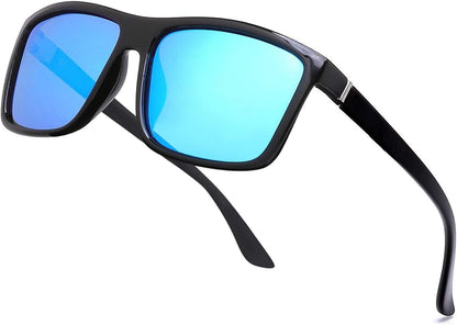 Men's Sports Polarized Sunglasses Square Frame Glasses NP1007