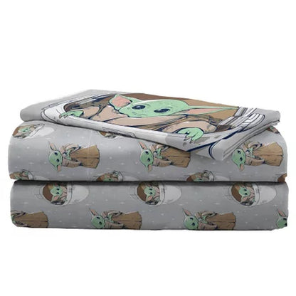 Star Wars the Mandalorian 5-Piece Twin Bed Set