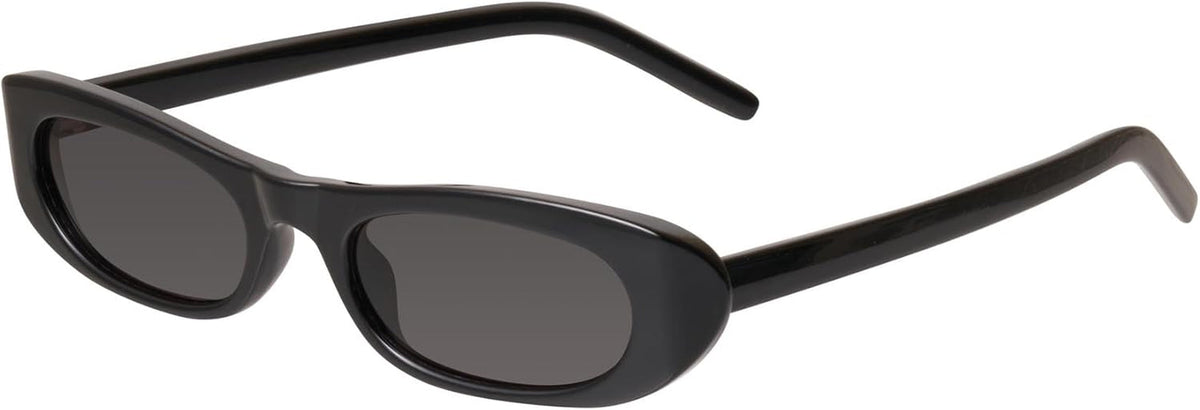 Elongated Narrow Cat Eye Sunglasses for Women MS52357