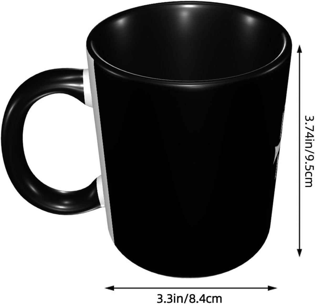 Christian Orthodox Russian Cross Mug, 11 Oz Coffee Mug Funny Tea Cup for Office Home School