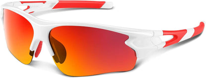 Polarized Sports Sunglasses for Men Women Youth Baseball Fishing Cycling Running Golf Motorcycle Tac Glasses UV400