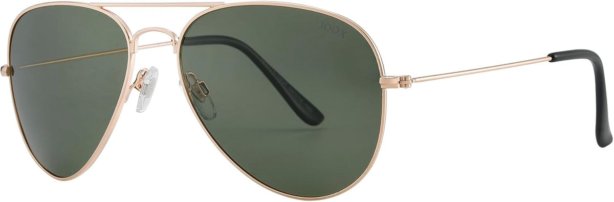 Polarized Aviator Sunglasses for Women Men, UV400 Protection Lens and Lightweight Metal Pilot Frame