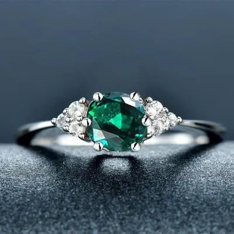 Red Ruby Jewelry Palace Natural Garnet Halo Engagement Ring  Sterling Sliver Jewelry For Women