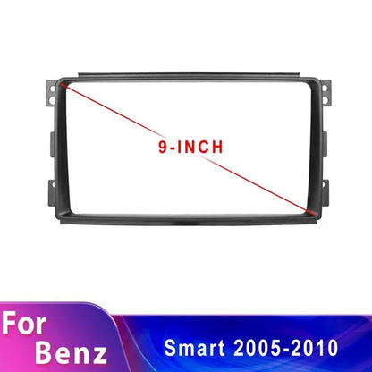 UNITOPSCI New【For Mercedes-Benz Smart 2005-2010】2Din Android 11 Car Stereo Radio 9'' HD Touch Screen Car MP5 Player Autoradio GPS Support Hifi WIFI Bluetooth Mirror Link FM/RDS Radio with AHD Camera& DVR