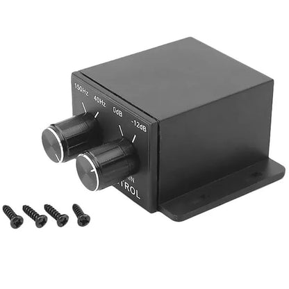 New Universal Car Audio Amplifier Bass RCA Potentiometer Level Remote Volume Control Knob