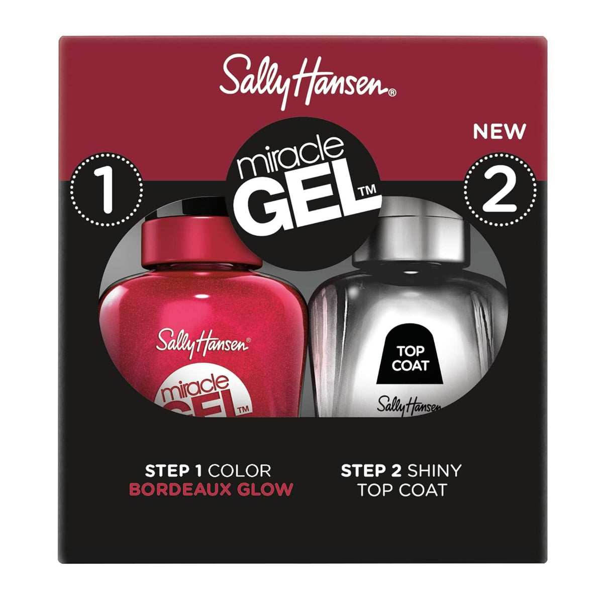 Miracle Gel Nail Polish, Shade Sheer Happiness 187 (Packaging May Vary)