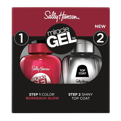 Miracle Gel Nail Polish, Shade Sheer Happiness 187 (Packaging May Vary)