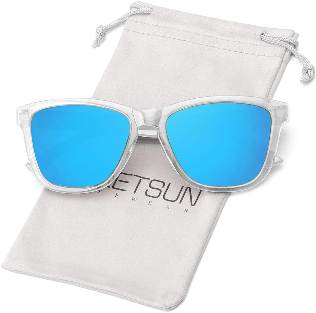 Polarized Sunglasses for Women Men Classic Retro Designer Style