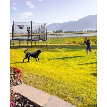 Skywalker Trampolines 14' Heavy Duty Trampoline with Basketball Hoop