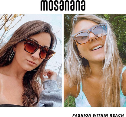 Square Cat Eye Sunglasses for Women Trendy Style Model-Shine