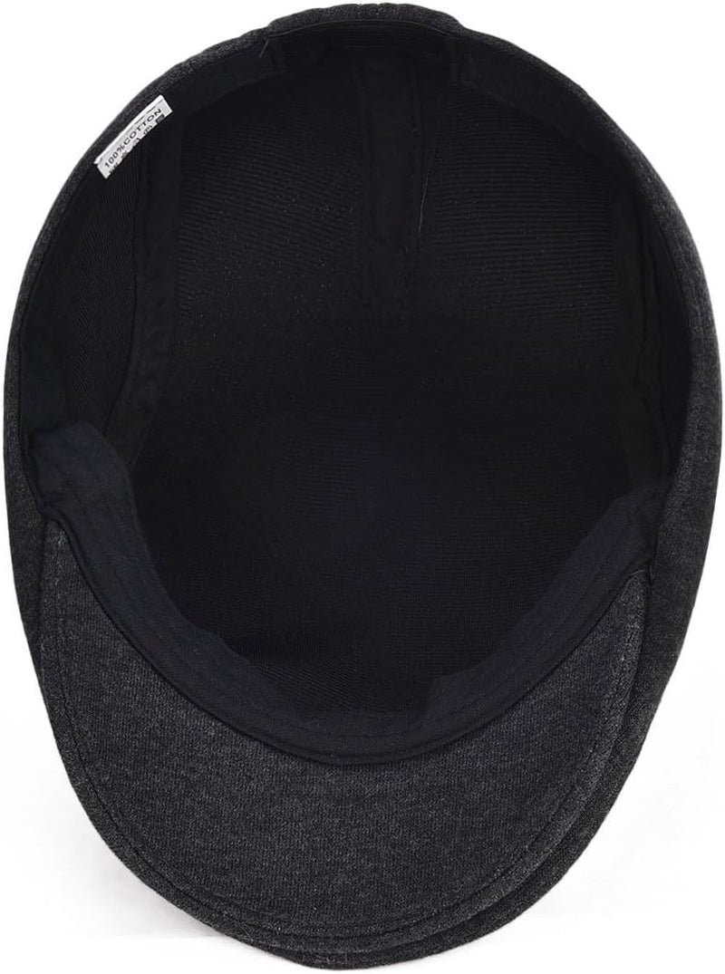 Men'S Cotton Flat Ivy Gatsby Newsboy Driving Hat Cap