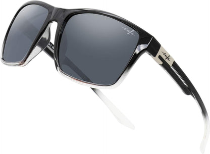 Fishing Polarized Sunglasses for Men Driving Running Golf Sports Glasses Square UV Protection Designer Style Unisex