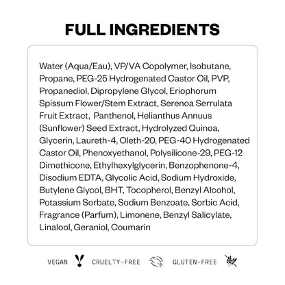 Big Time Volume Hair Mousse | Volume + Thickening + Lightweight Formula | 6.2 Oz