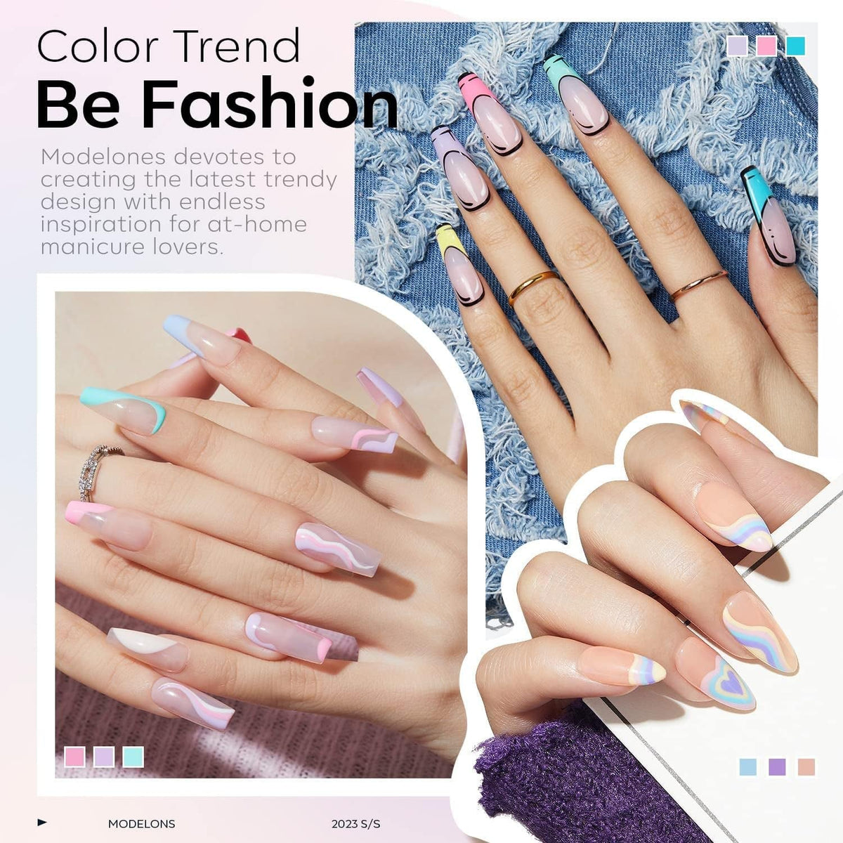 Gel Nail Polish Set, 6 Colors Easter Pastel Gel Polish Set with Nail Art Liner Brush, Soft Pink White Light Purple Blue Green Nude Spring Painting Nail Gel Polish Kit Mani DIY Salon Gifts