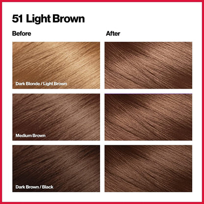 Colorsilk #51 Light Brown (Pack of 2)