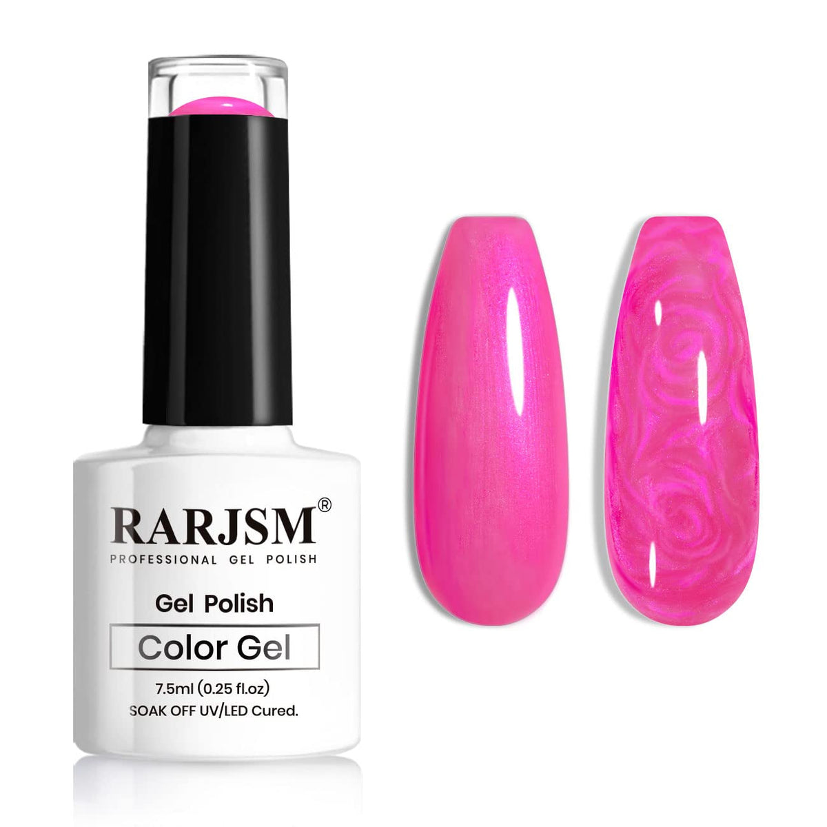 Pearl Gel Nail Polish, Glitter Drawing Gel Polish Shimmer Mermaid Nail Gel Soak Off UV Gel for Salon Home DIY Manicure Use