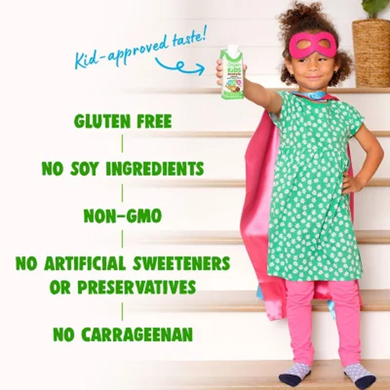 Orgain Kids 8G Protein Organic Nutritional Shake, Chocolate 8.25 Fl. Oz.,12 Pk.